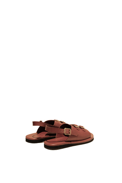 Double Buckle Women's Envelope Sandals