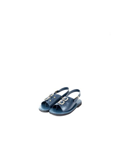 Double Buckle Envelope Sandals Men