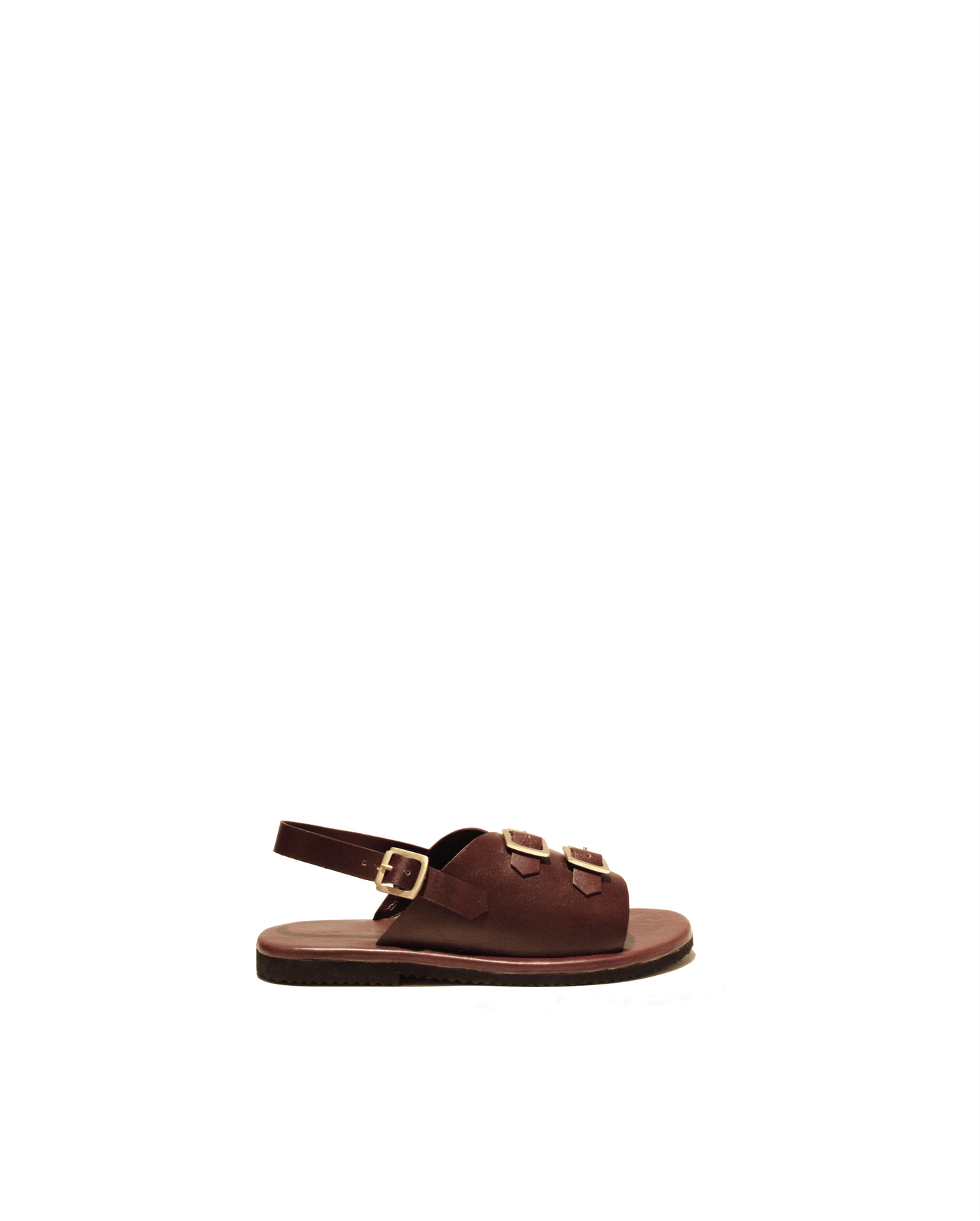 Double Buckle Men's Envelope Sandals