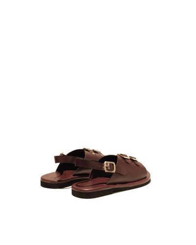 Double Buckle Men's Envelope Sandals