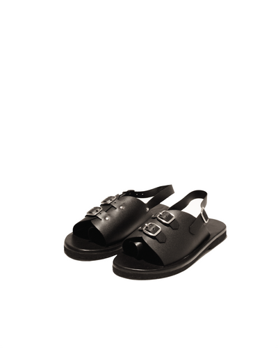 Double Buckle Women's Envelope Sandals