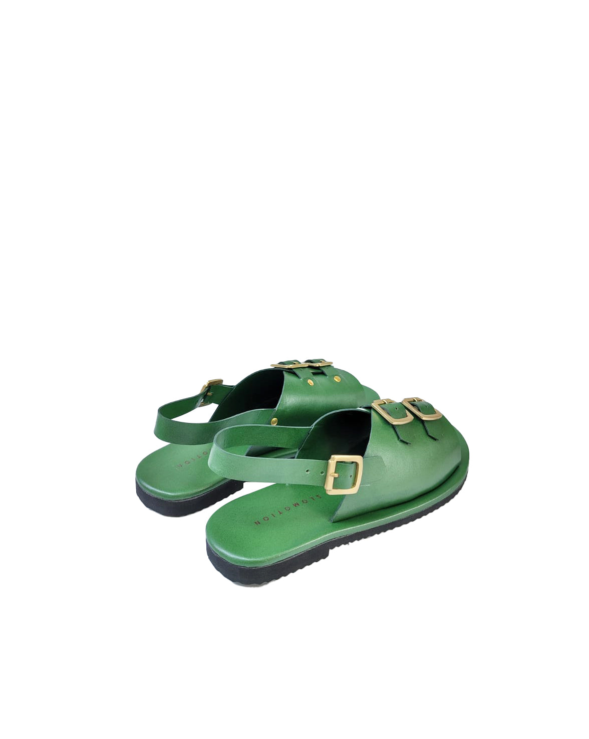 Double Buckle Envelope Sandals Women