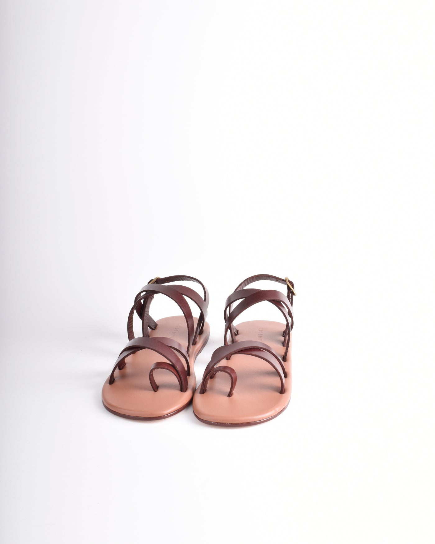 Pikolinos Leather Cross-Strap Sandals - Formentera - QVC.com