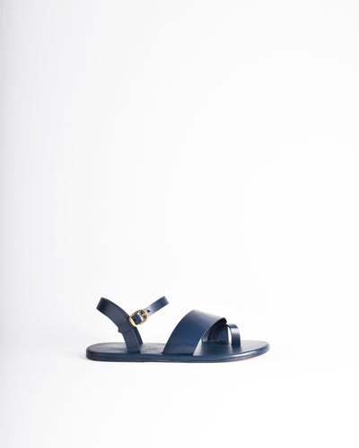 Diagonal Strap Sandals