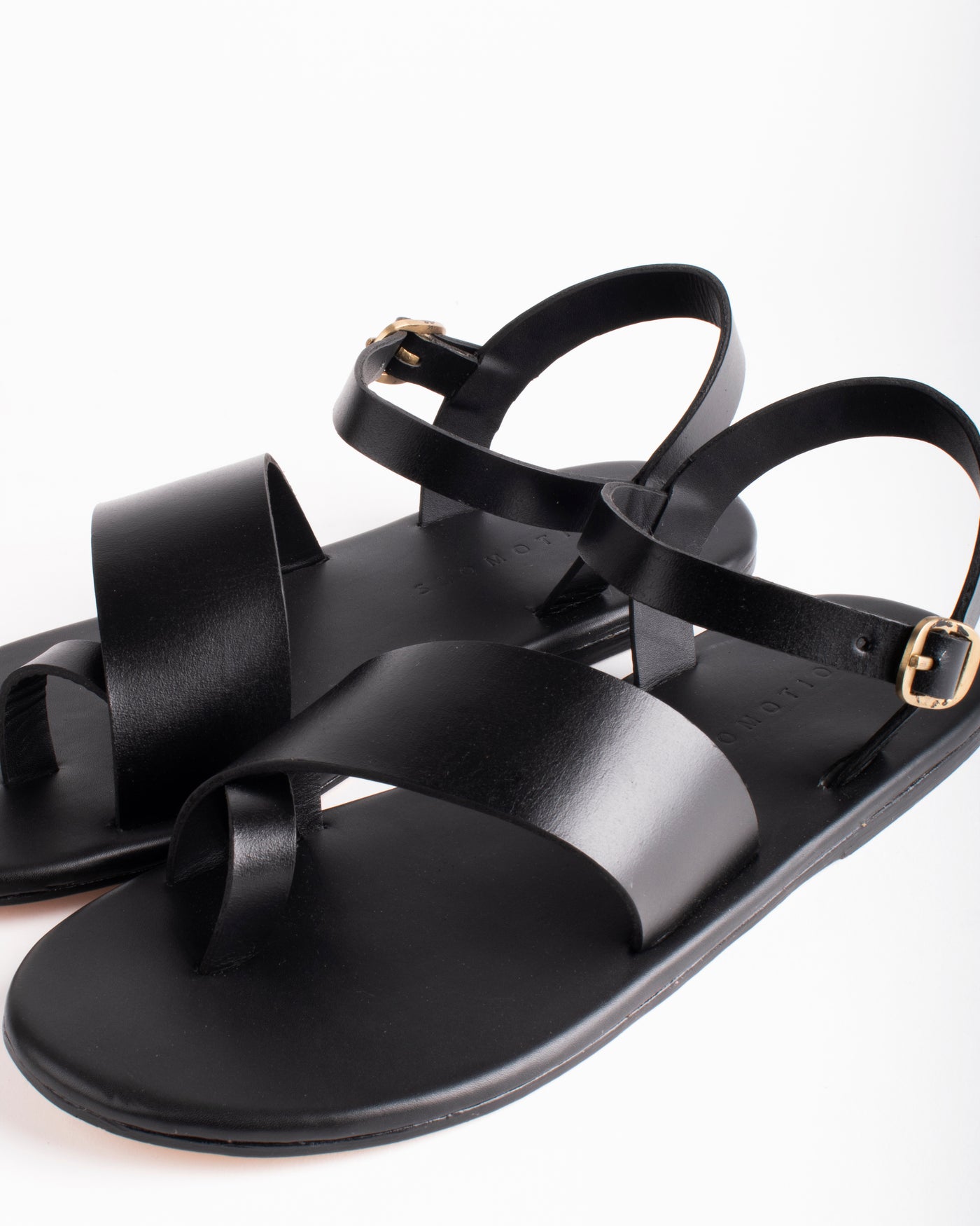 Diagonal Strap Sandals