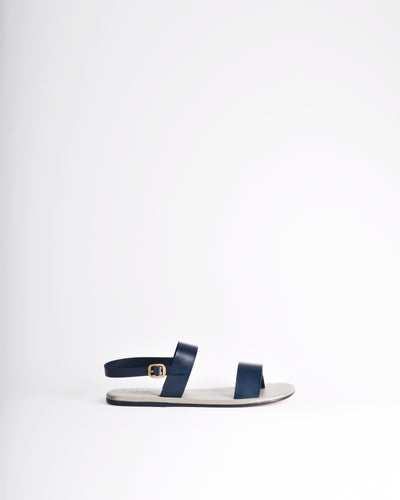 Horizontal Dual Strap Sandals