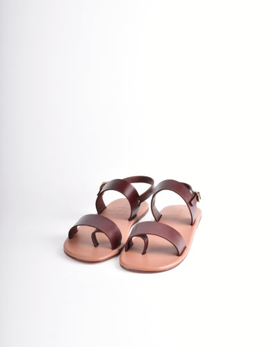 Horizontal Dual Strap Sandals