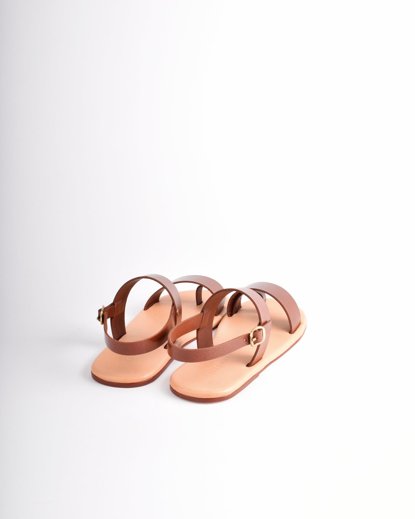 Horizontal Dual Strap Sandals