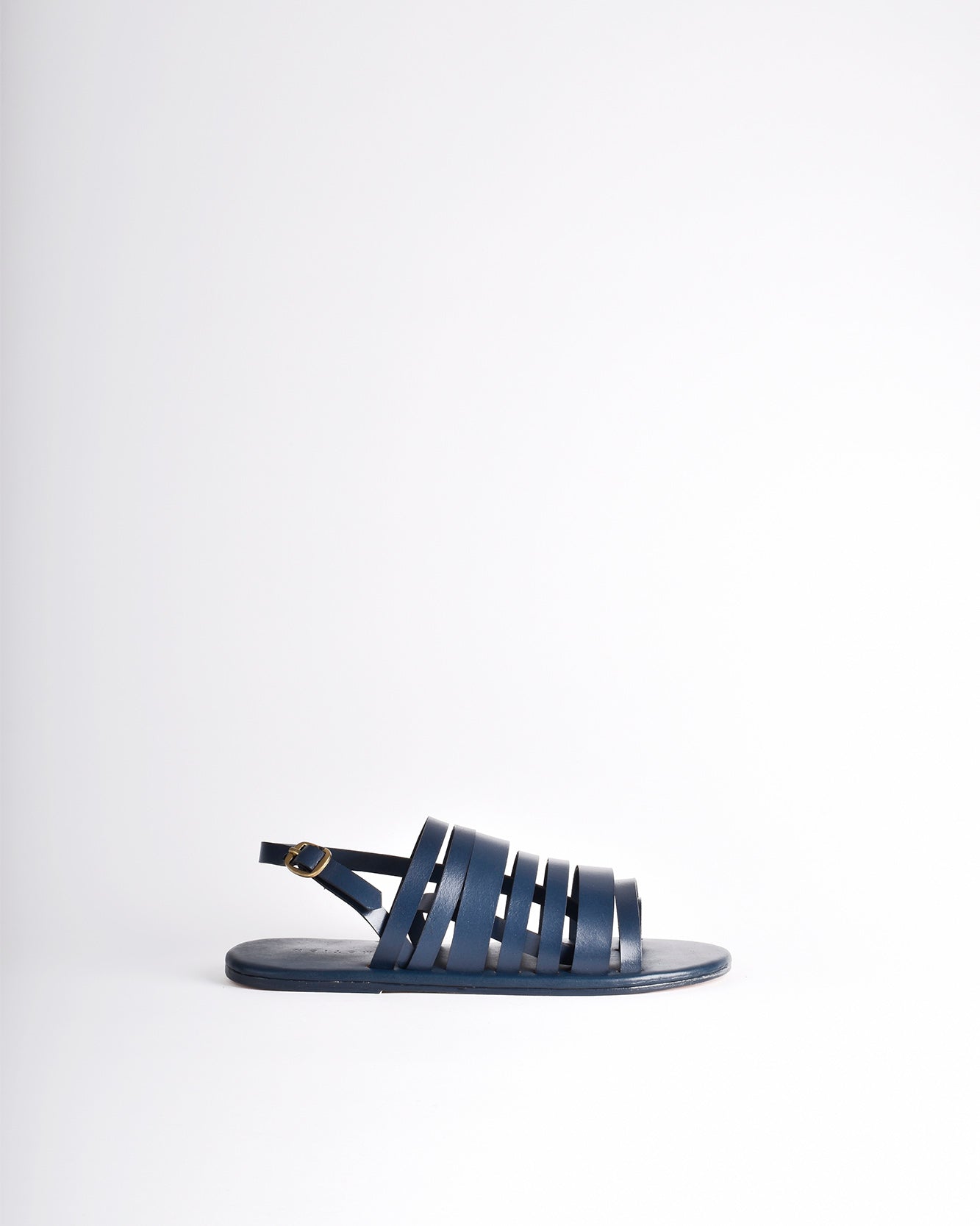 Ankle Strap Sandals Navy