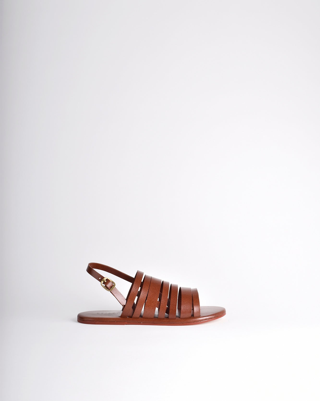 Ankle Strap Sandals Tan